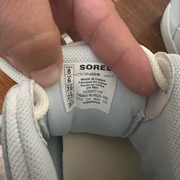 Sorel Out ’N About White Wedge Hi Top Sneaker Minimalist Streetwear Athleisure 8 - Picture 9 of 9